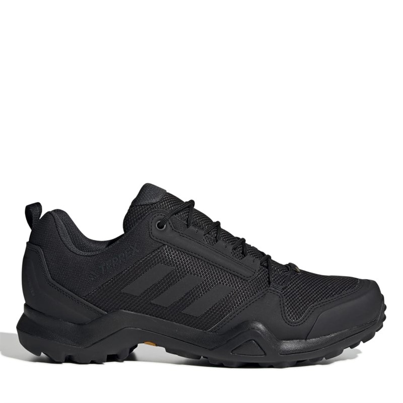 adidas Mens Terrex Ax3 Gore-Tex Hiking Shoes Core Black/Core Black/Carbon