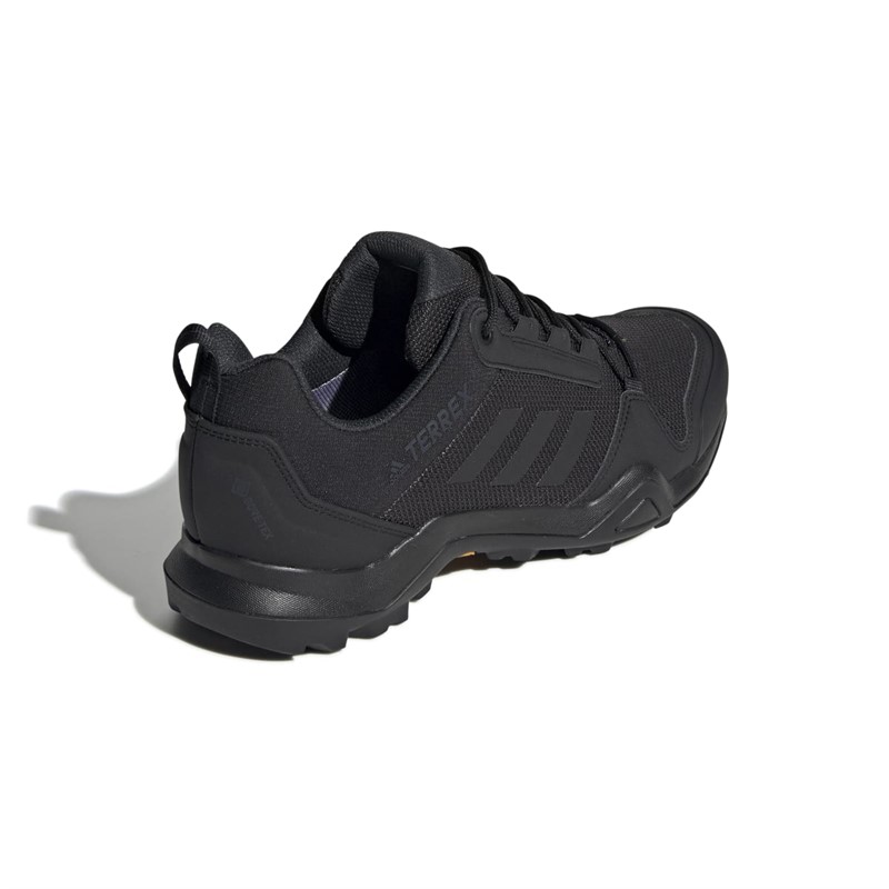 adidas Mens Terrex Ax3 Gore-Tex Hiking Shoes Core Black/Core Black/Carbon