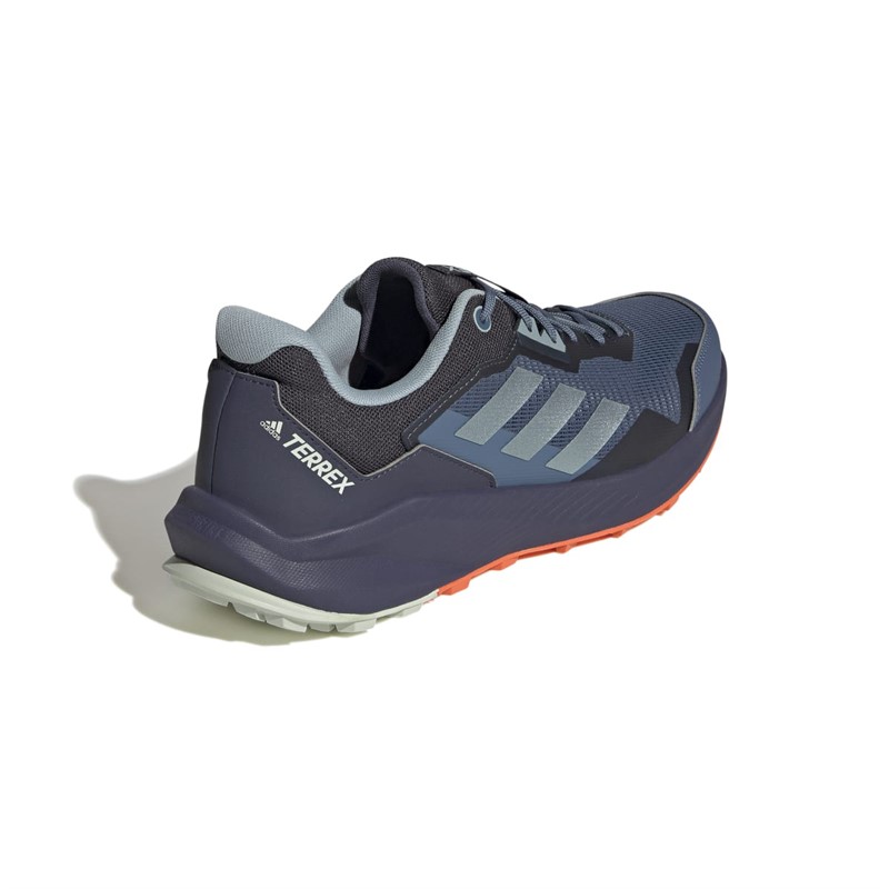 adidas Terrex Trailrider Trail Running Shoes Wonder Steel/Magic Grey Met/Impact Orange