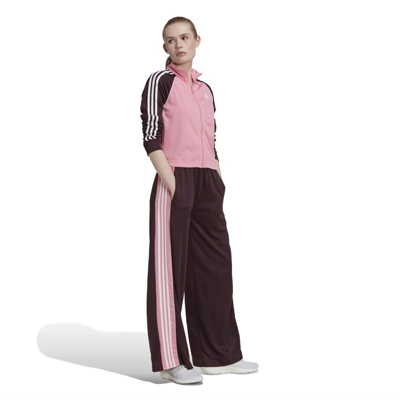 adidas Womens Teamsport Tracksuit Blink Pink