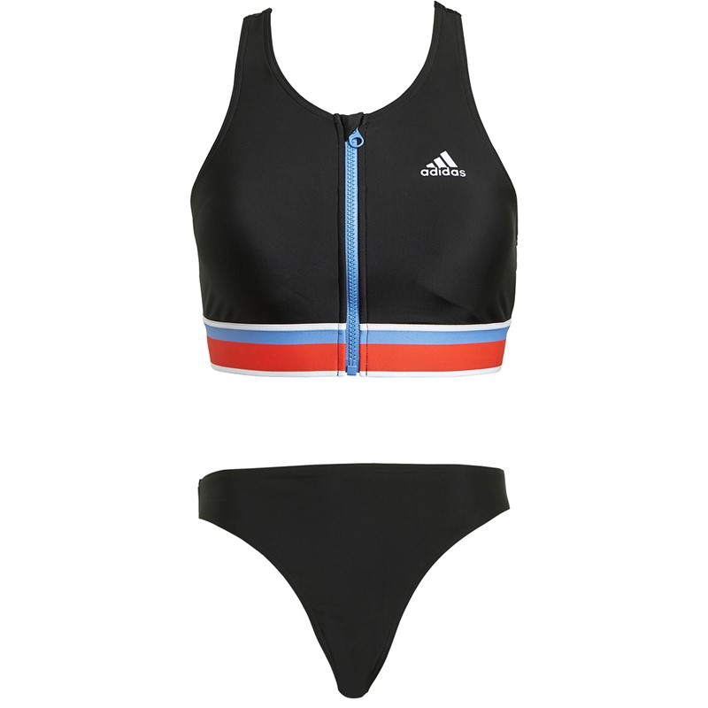 adidas Womens Tape Bikini Black