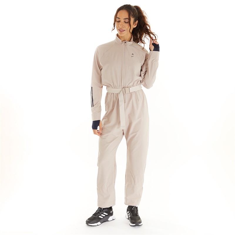 adidas Womens Parley Tracksuit Wonder Taupe