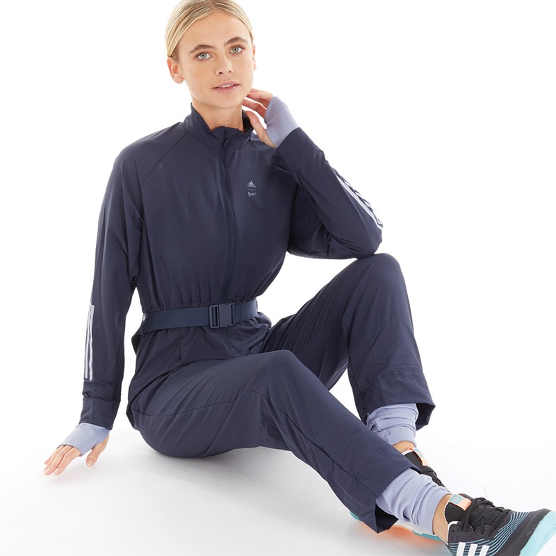 adidas Womens Parley Tracksuit Legand Ink