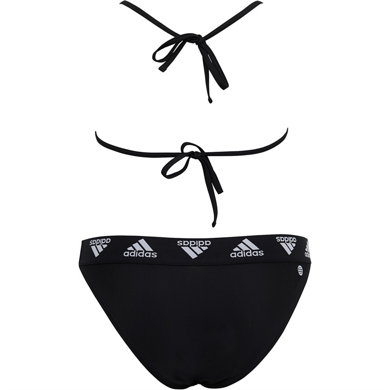 adidas Womens Triangle Bikini Black/White