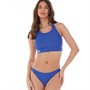 adidas Womens Branded Beach Bikini Semi Lucky Blue/Blue Fusion