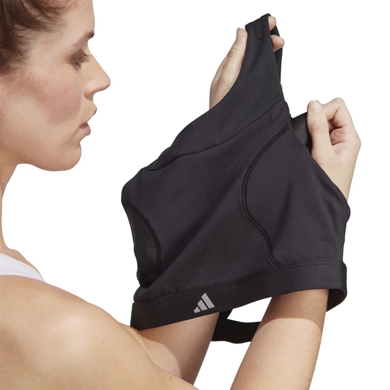 adidas Womens Aeroready Medium Support Sports Bra Black