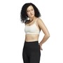adidas Womens Yoga Studio Aeroready Light Support Sports Bra Wonder White