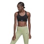 adidas Womens Fastimpact Luxe Run High Support Sports Bra Black/White