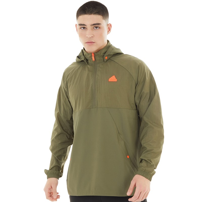 Buy adidas Lift Your Mind Windbreaker Jacket Olive Strata