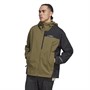 adidas Mens Terrex Multi Rain.Rdy 2.5-Layer Rain Jacket Focus Olive/Black