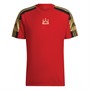 adidas Mens Salah King Of Egypt Squadra Training Jersey Vivid Red