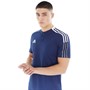adidas Mens Tiro 21 Polo Navy Blue