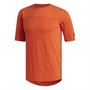adidas Mens City Base T-Shirt Glowing Amber