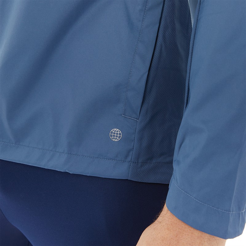 adidas Mens Own The Run 360 Reflectivity Running Jacket Wonder Steel/Refer Silver