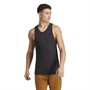 adidas Mens Yoga Base Training Tank Top Black/Carbon