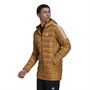 adidas Mens Essentials Down Insulated Hooded Parka Mesa