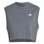 adidas Womens Designed To Move Aeroready Tank Top Blue Oxide