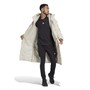 adidas Mens Sportswear Big Baffle Down Insulated Coat Aluminium