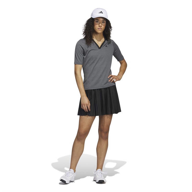 adidas Womens Ultimate365 Tour Golf Polo Black