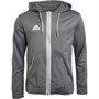 adidas Mens Team Issue Full Zip Hoodie Team Grey Four/Magic Solar Grey