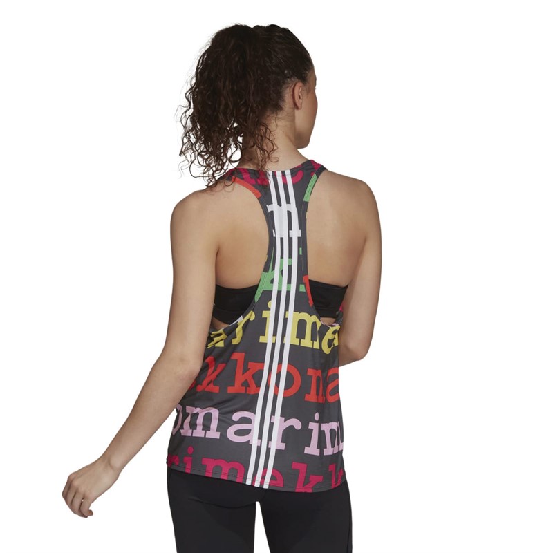 adidas Womens X Marimekko Aeroready Tank Top Black