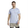 adidas Mens Confident Engineered Aeroready Running Top Blue Dawn