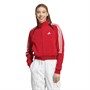 adidas Womens Tiro Suit Up Lifestyle Track Top Better Scarlett/Black/White