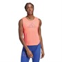 adidas Womens Hyperbright Tank Top Turbo
