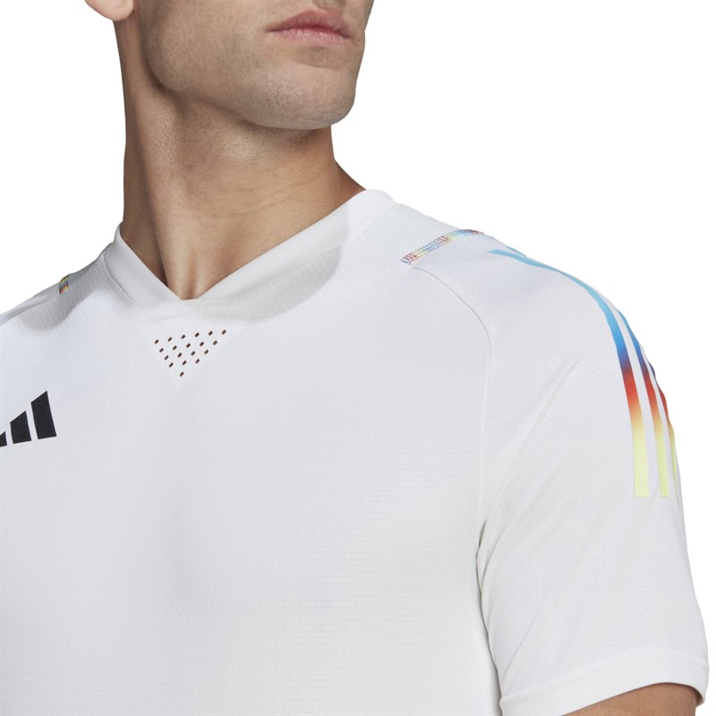 adidas Mens Tiro 23 Heat.Rdy Pro Training Jersey White