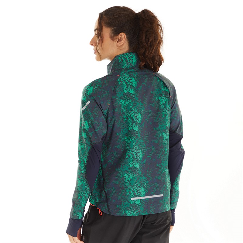 adidas Womens Fast Iteration Wind.Rdy Jacket Black/Core Green