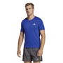 adidas Mens Adizero Aeroreadu Running Top Lucky Blue