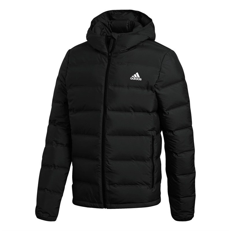 Buy adidas Mens Helionic Down Insulated Hooded Jacket Black