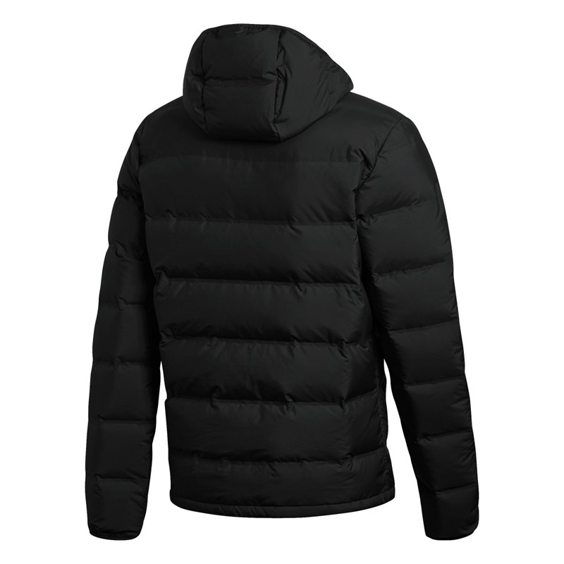 Buy adidas Mens Helionic Down Insulated Hooded Jacket Black