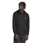 adidas Mens Train Essentials Seasonal Training Full-Zip Jacket Black/Grey Five