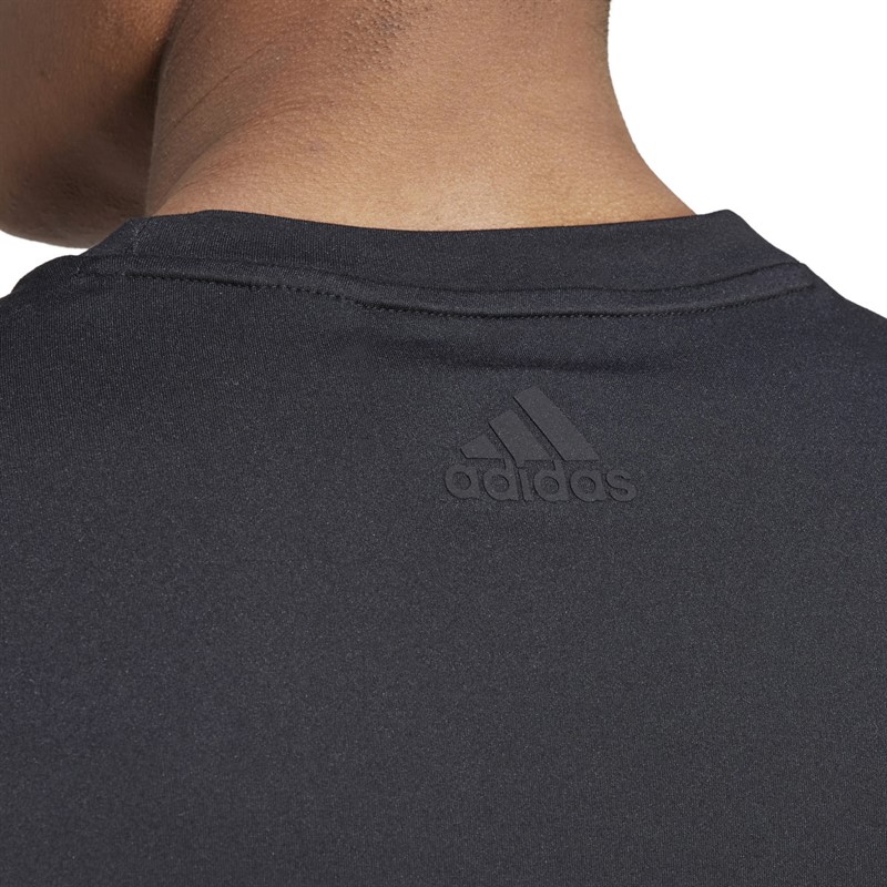 adidas Mens Yoga Sleeveless Training Top Black