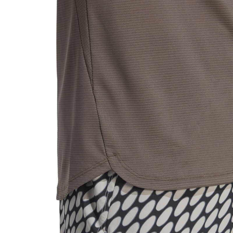 adidas Mens X Marimekko Designed For Training T-Shirt Branch/Light Brown/Black