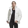 adidas Womens Big Baffle Padded Down Jacket White