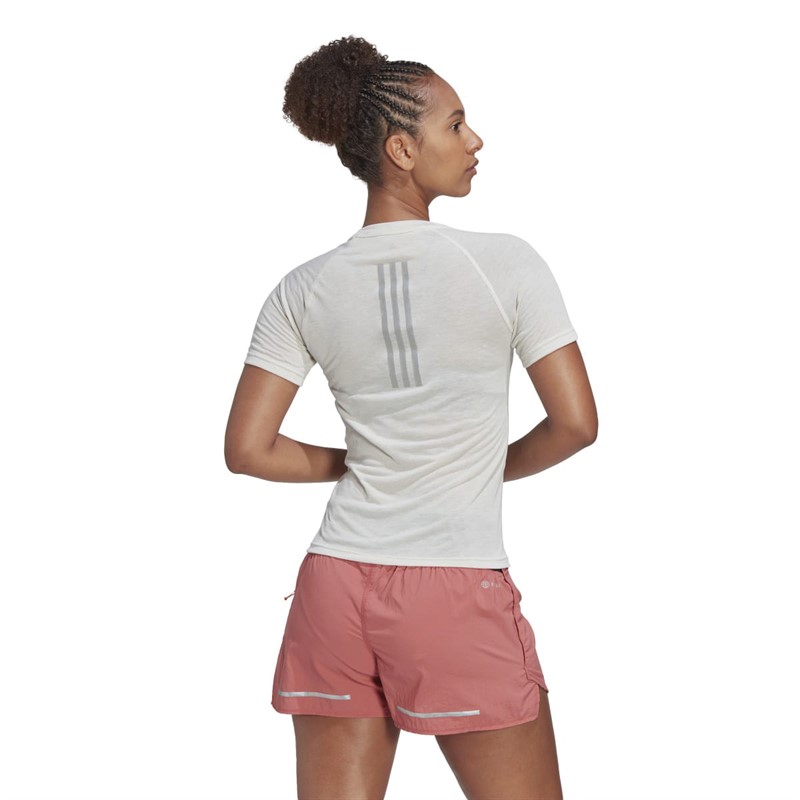 adidas Womens X-City Aeroready Top Aluminium