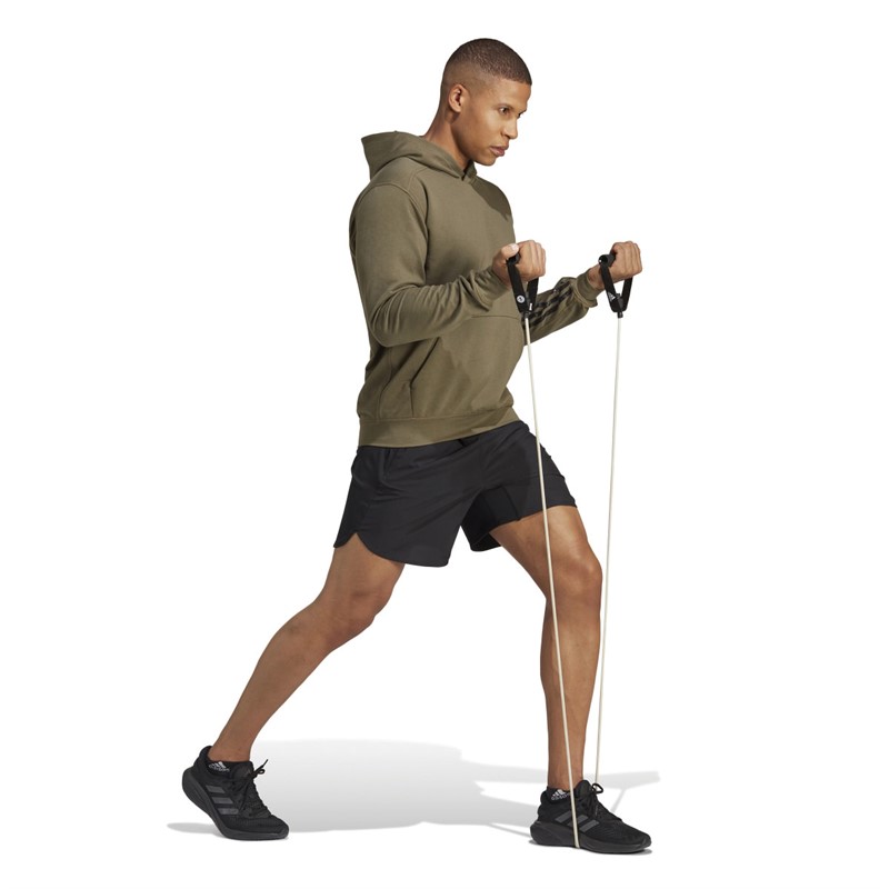 adidas Mens Designed For Training Pro Series Hiit Hoodie Curated By Cody Rigsby Olive Strata