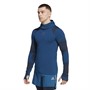 adidas Mens X-City Primeknit 360 Reflective Long Sleeve Hooded Running Pullover Legend Marine/Black