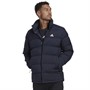 adidas Mens Helionic Mid-Length Down Insulated Jacket Legand Ink