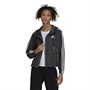 adidas Womens Basic 3-Stripes Wind.Rdy Jacket Black/Black/White