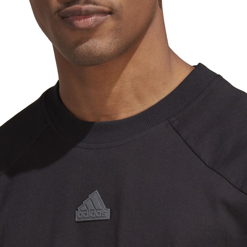 adidas Mens Designed For Game-Day T-Shirt Black