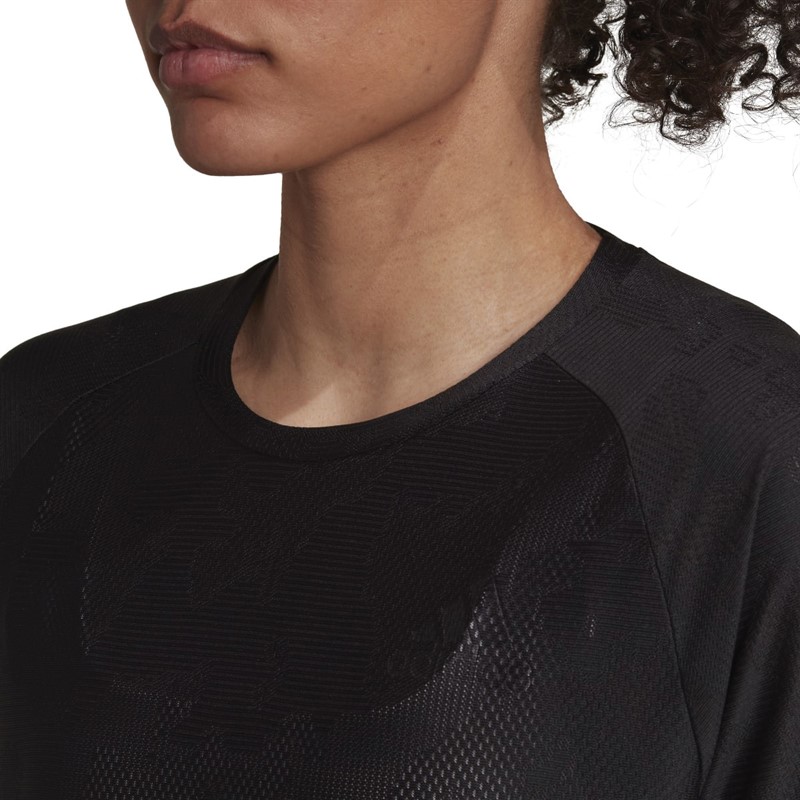 adidas Womens Made To Be Remade Aeroready Long Sleeve Top Black