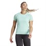 adidas Womens Adizero Aeroready Top Easy Green