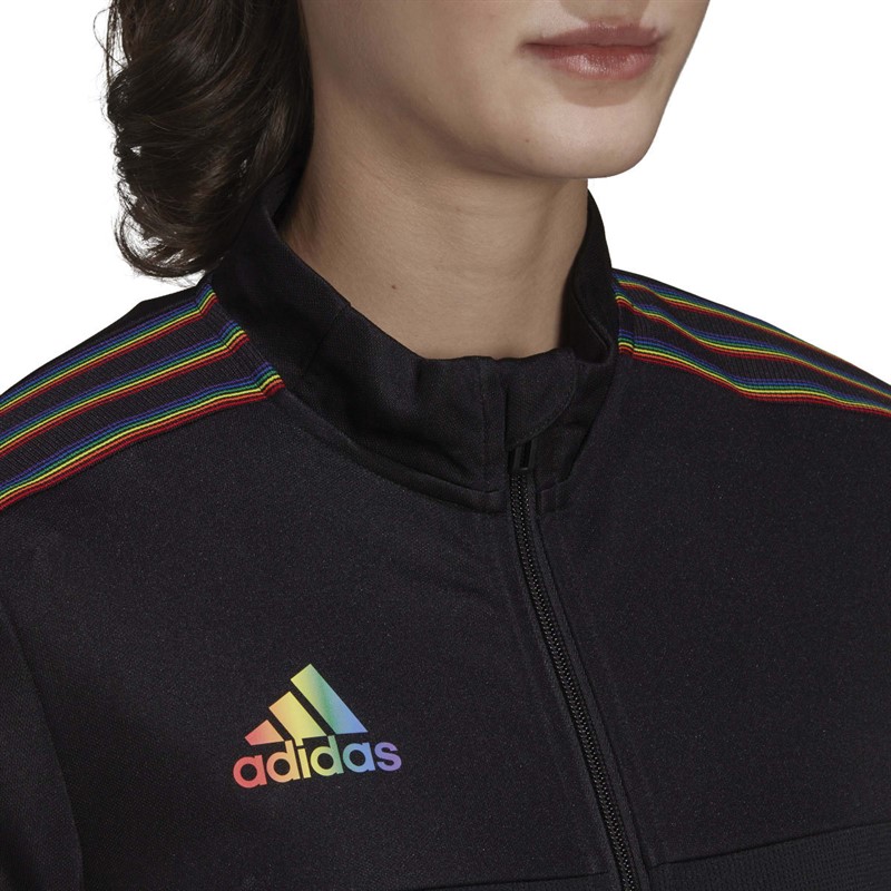 adidas Womens Tiro Pride Track Top Black