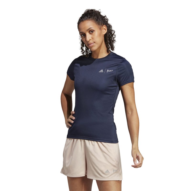 adidas Womens Parley Aeroready Top Legand Ink