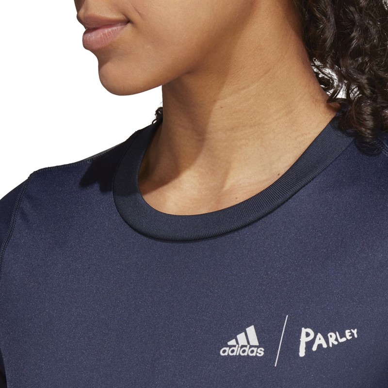 adidas Womens Parley Aeroready Top Legand Ink