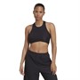 adidas Womens Yoga Studio Aeroready Wrapped Rib Tank Top Black