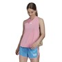 adidas Womens Berlin Marathon 2022 Own The Run Tank Top Bliss Pink